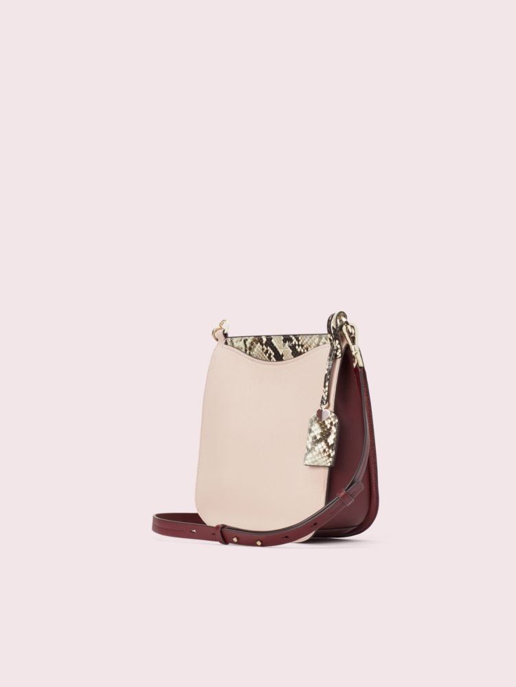 Kate Spade,margaux embossed snake large crossbody,crossbody bags,Pale Velvet Multi