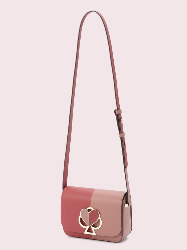 Nicola Bicolor Twistlock Small Shoulder Bag Kate Spade New York