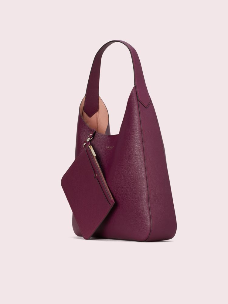 Kate Spade,rita large hobo bag,Sangria