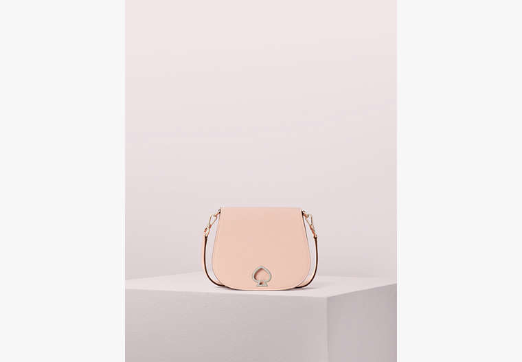 Kate Spade,suzy large saddle bag,Cosmetic Pink