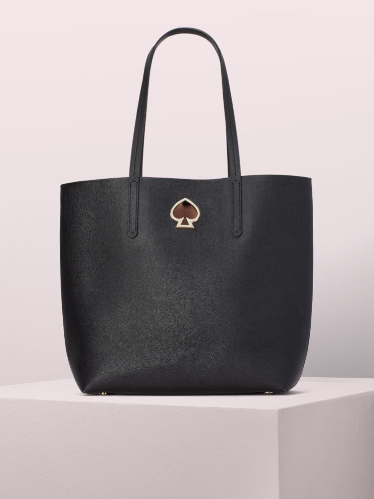 Kate Spade,suzy large north south tote,tote bags,Black