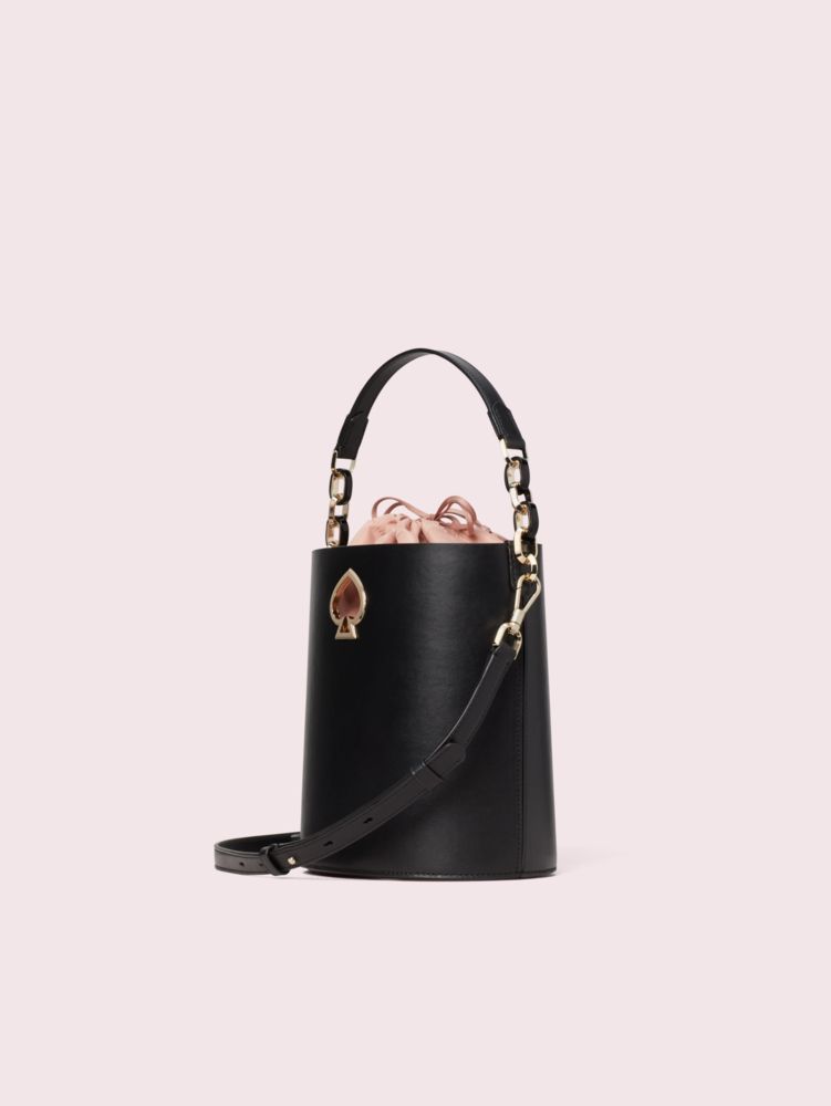 Kate Spade,suzy small bucket bag,shoulder bags,Black