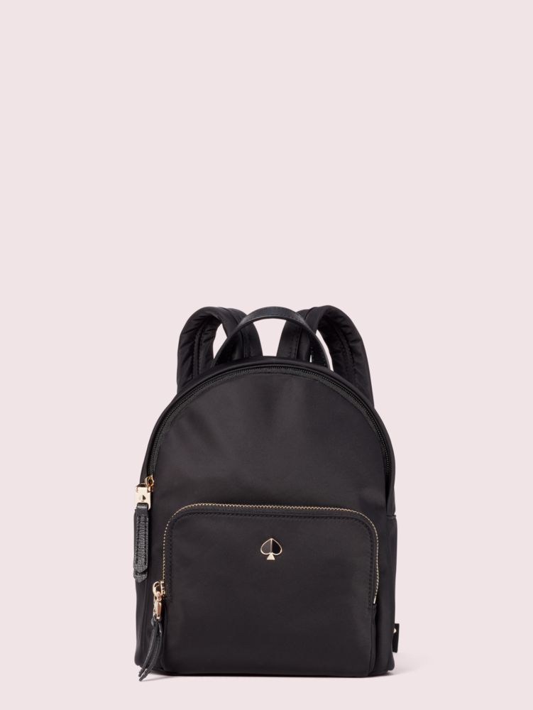 Kate Spade,taylor small backpack,Black / Glitter