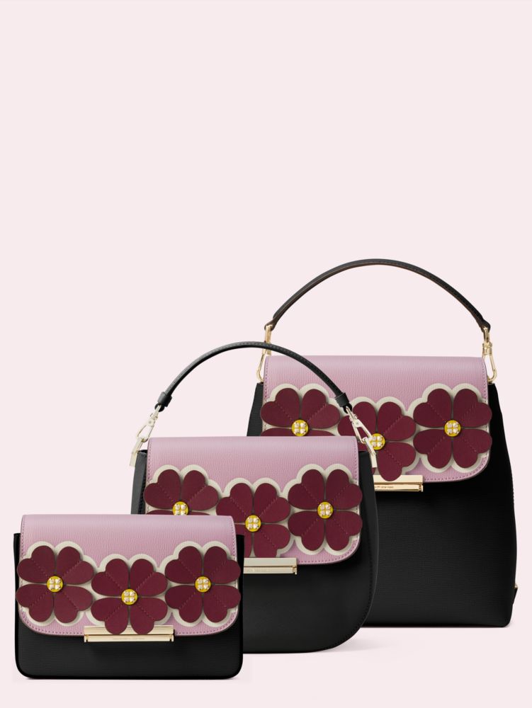 Make It Mine Graphic Clover Appliqué Flap, , Product