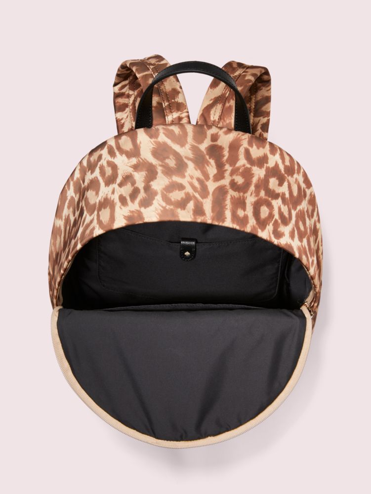 Kate Spade,Taylor Leopard Large Backpack,