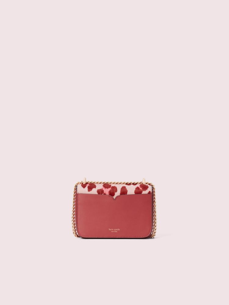 Kate Spade,Nicola Haircalf Twistlock Small Convertible Chain Shoulder Bag,
