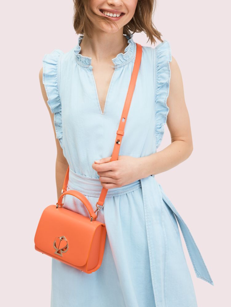 Kate Spade Blazer Blue Multi Nicola Twistlock Small Top Handle Bag  PXRUA617-417 767883367896 - Handbags - Jomashop