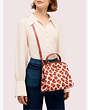 Kate Spade,romy haircalf medium satchel,Pink/Multi