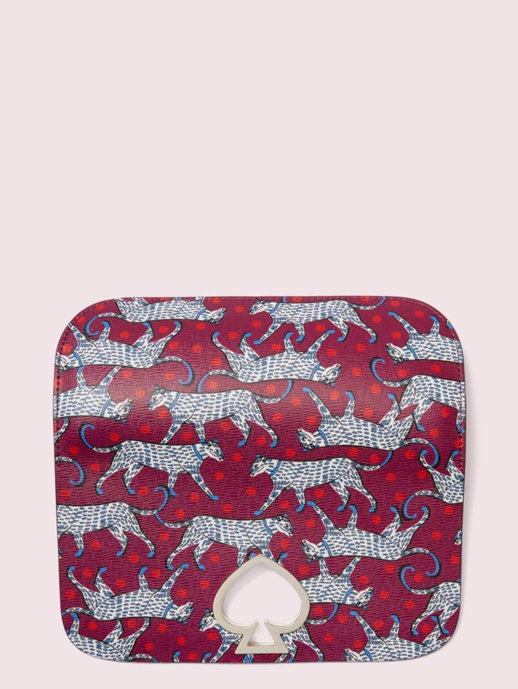 Kate Spade,make it mine panther dot flap,