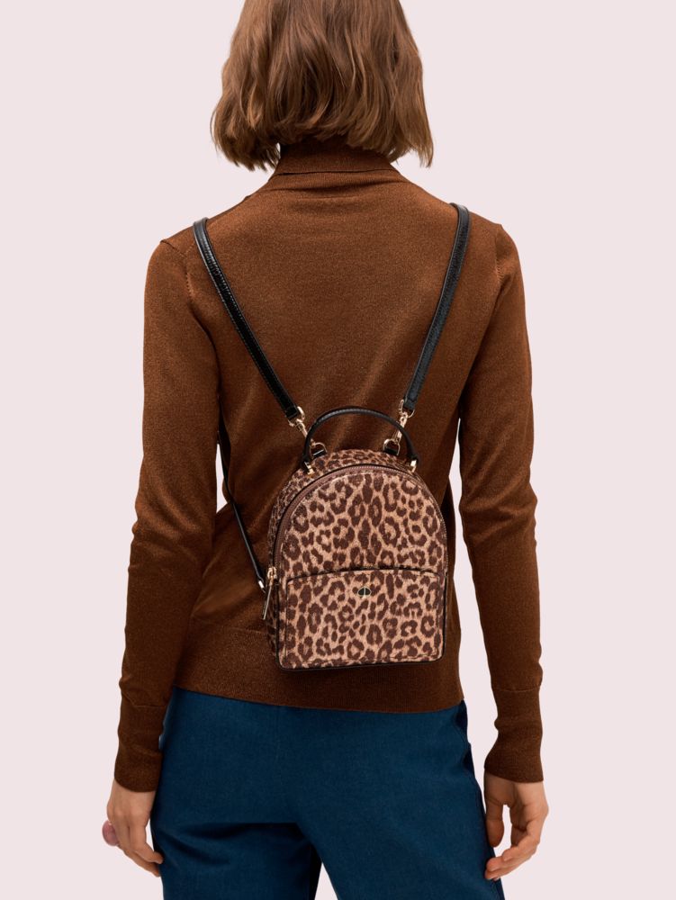 Kate spade shop backpack leopard