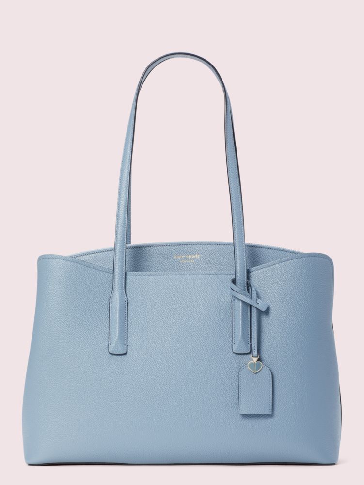 Kate Spade,margaux large work tote,tote bags,Large,Swordfish