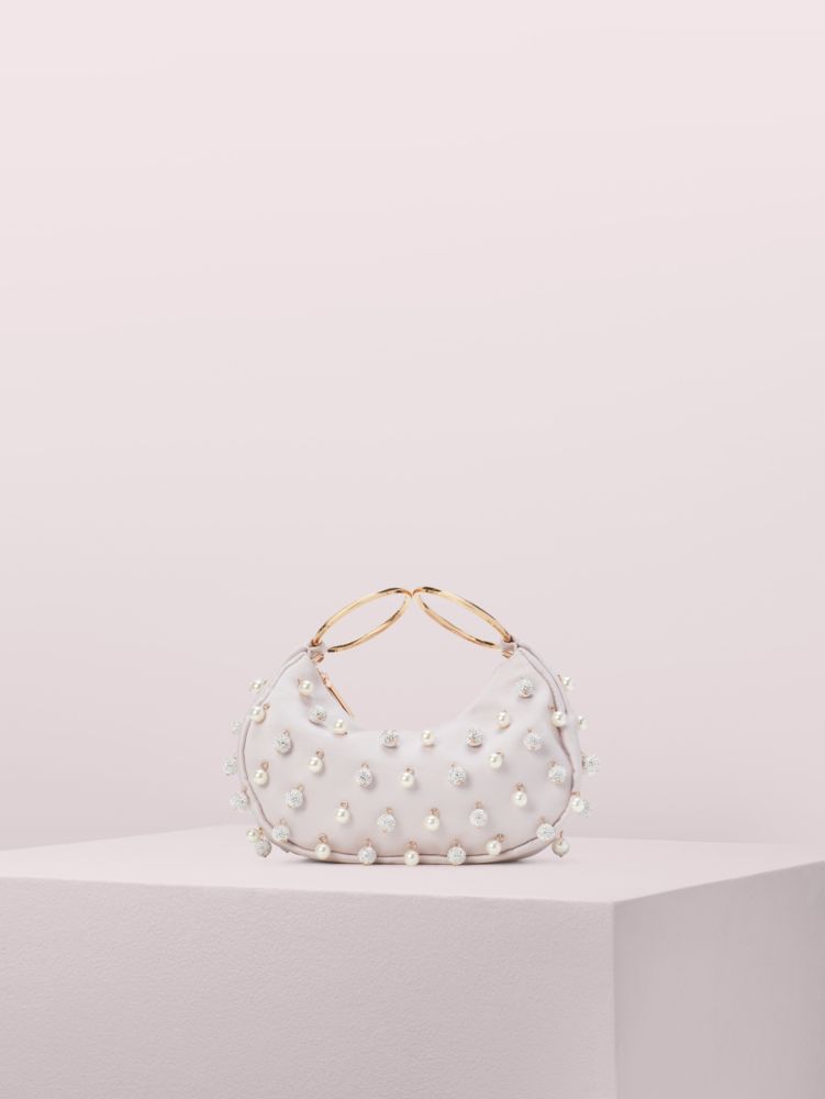 Kate Spade,Collins Pearl Pavé Bracelet Clutch,