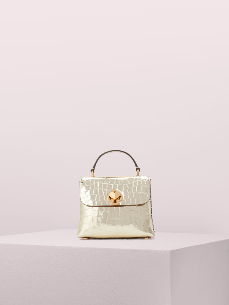 Kate spade romy croc embossed sale