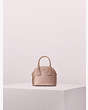 Kate Spade,sylvia glitter mini dome satchel,crossbody bags,Blush Print
