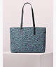 Kate Spade,taylor party bubbles large tote,Spring Meadow