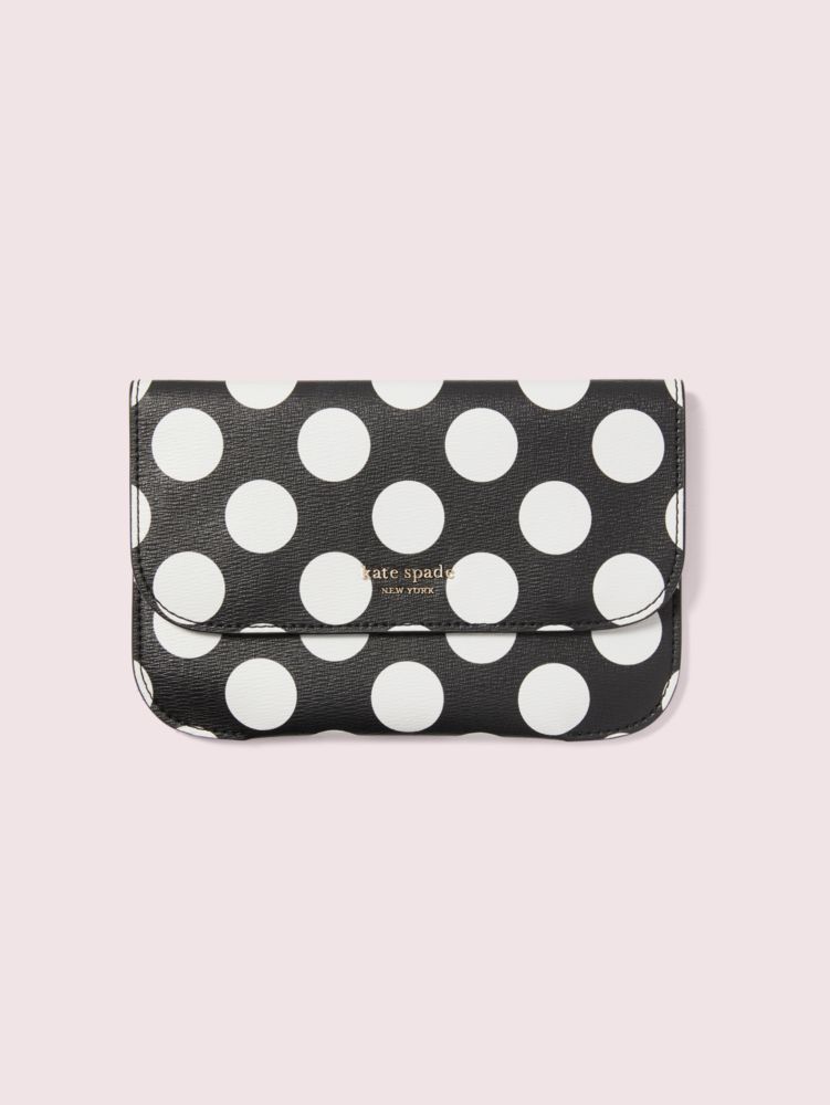 Kate Spade,Bikini Dot Embossed Pouch,