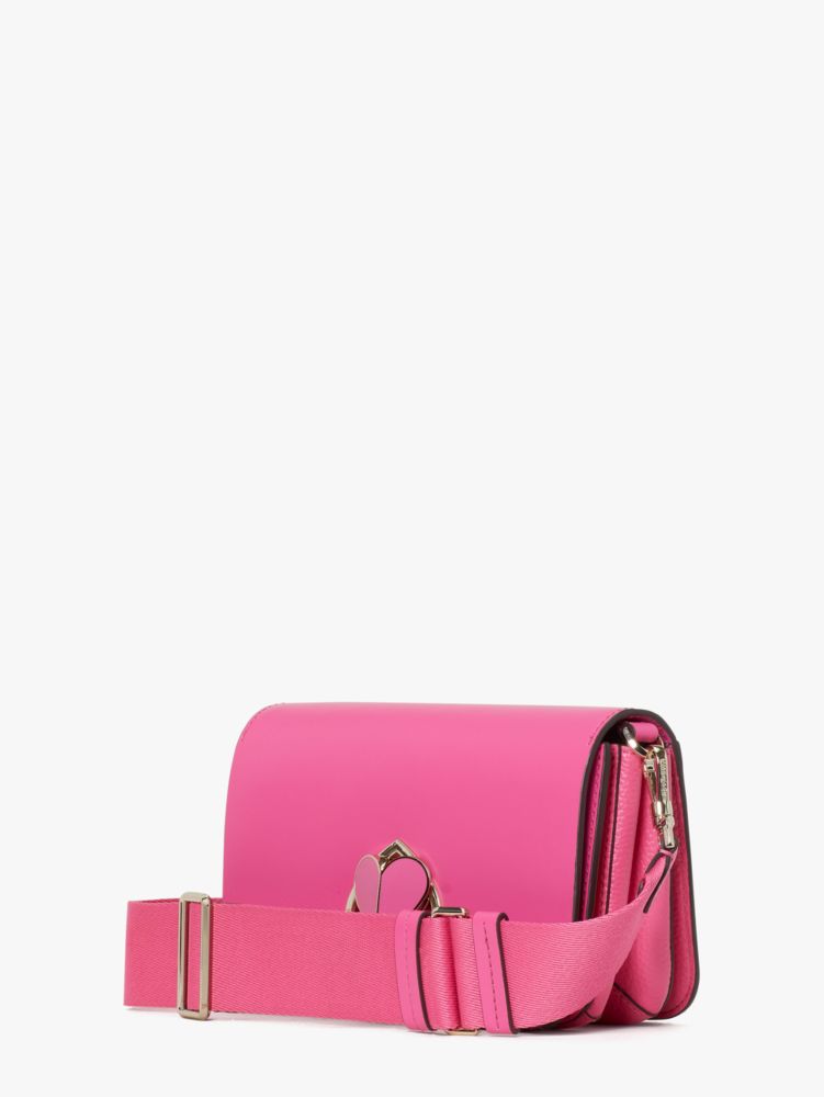 Nicola Twistlock Medium Convertible Crossbody, Crushed Watermelon, Product