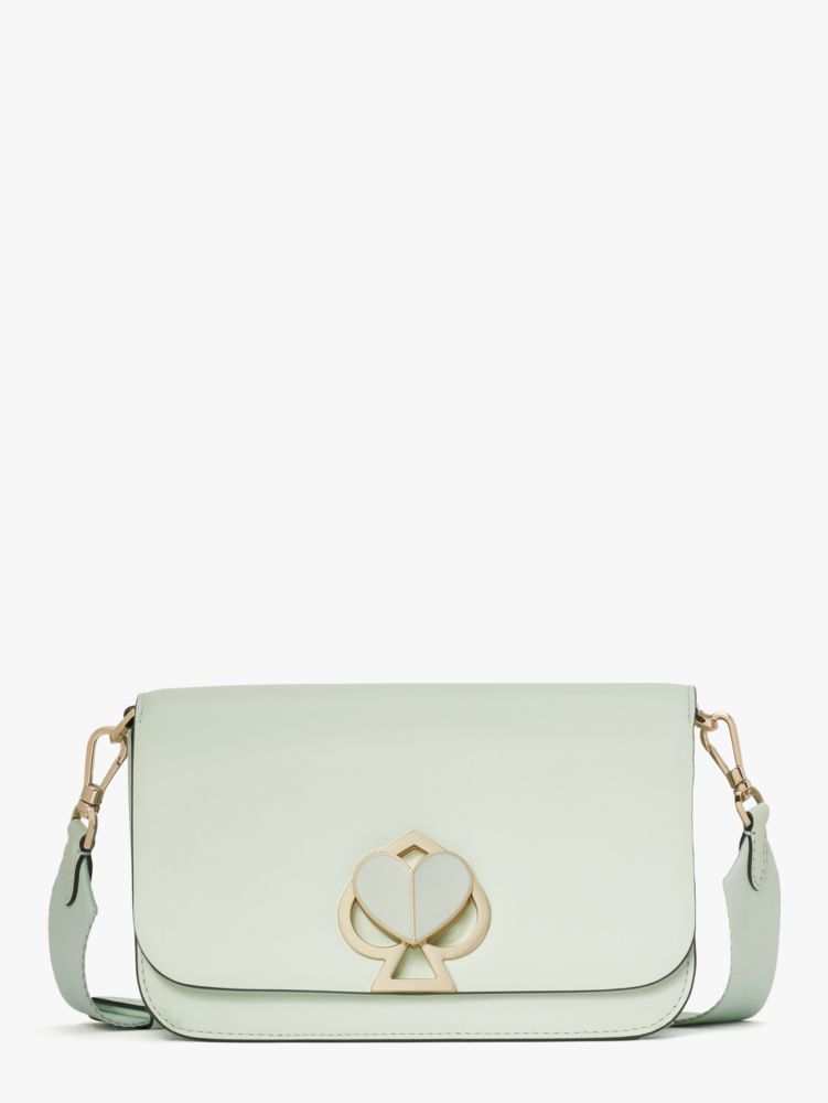 Nicola Twistlock Medium Convertible Crossbody, Crystal Blue, ProductTile