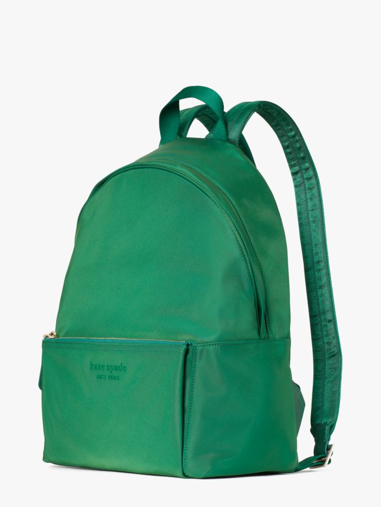 Green kate spade discount backpack