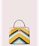 Kate Spade,romy intarsia medium satchel,Tutu Pink Multi