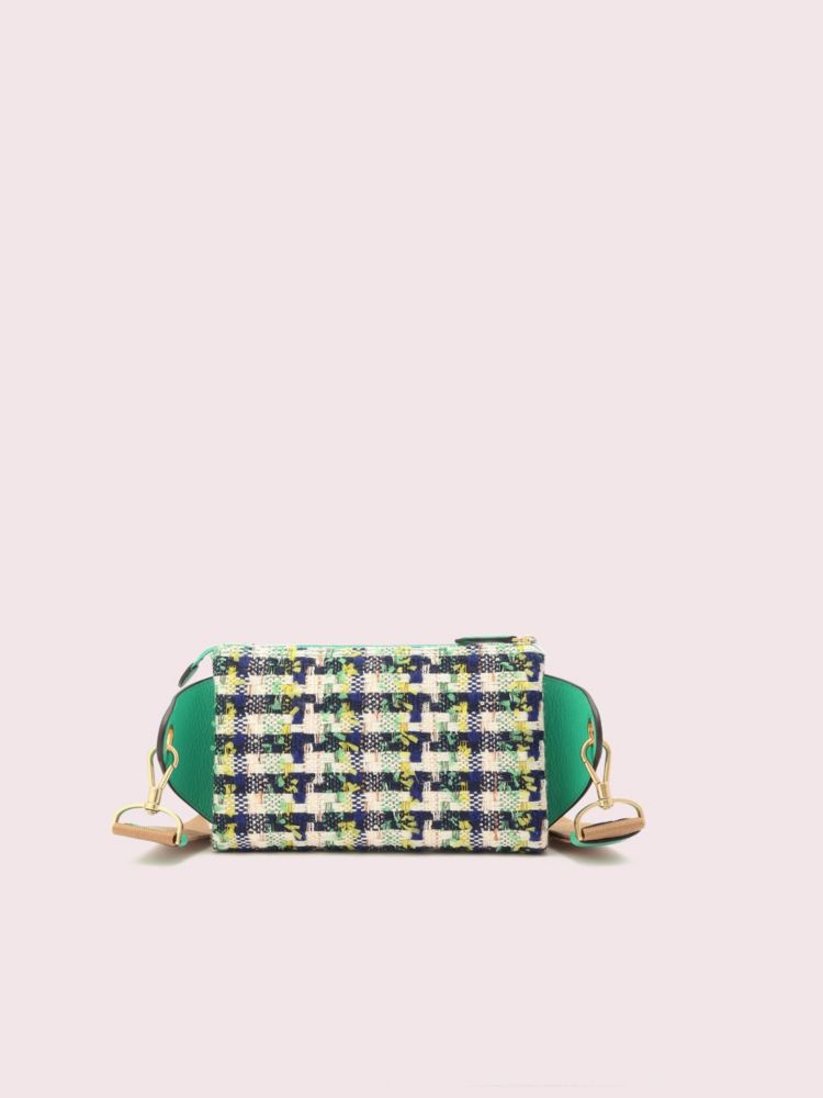 Kate Spade,Cargo Tweed Medium Sling Bag,
