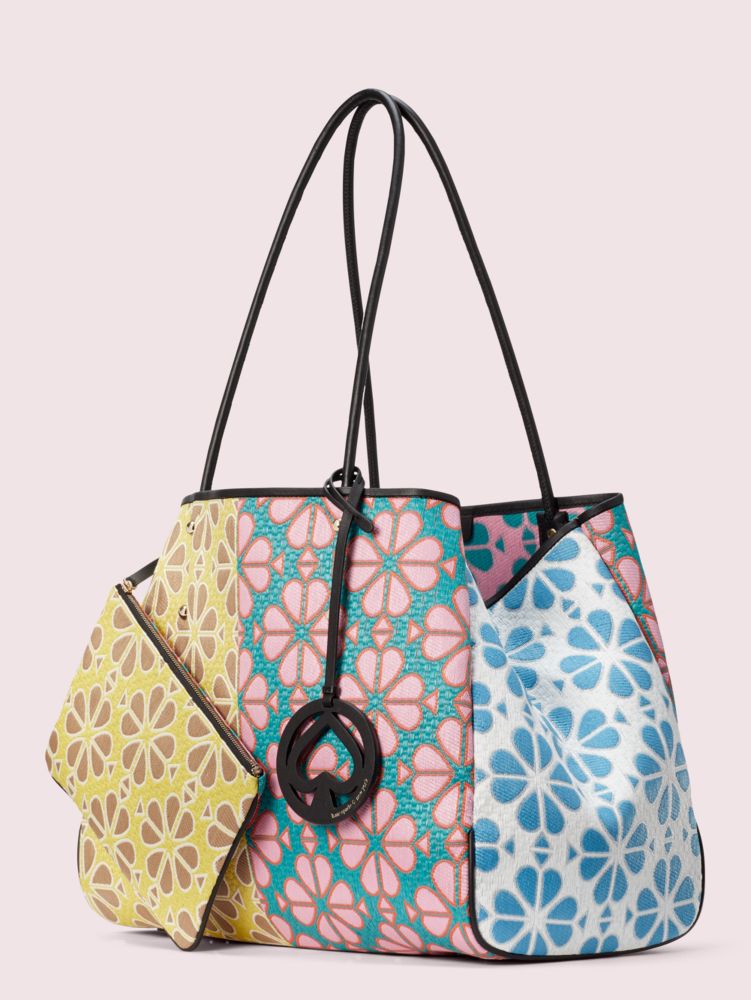 Everything Spade Flower Large Tote, , Product
