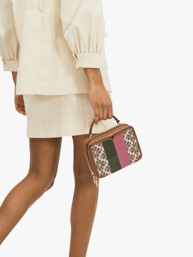 Buy Kate Spade New York Spade Flower Jacquard Stripe Small Hobo Bag Cream  Multi One Size at