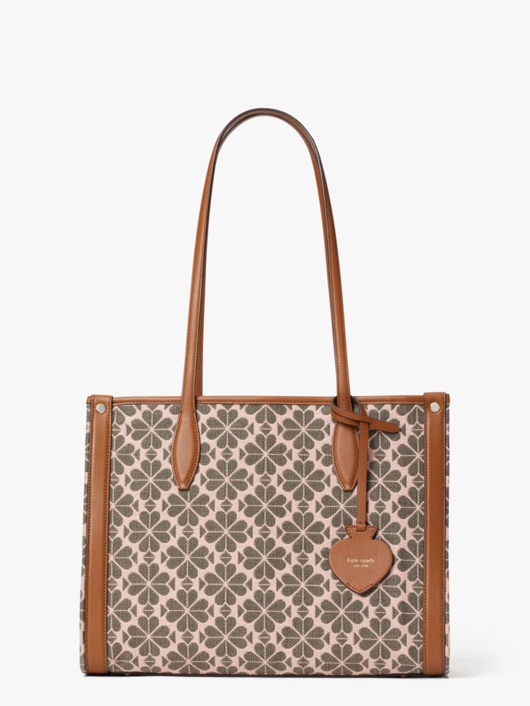 Spade Flower Jacquard Market Medium Tote