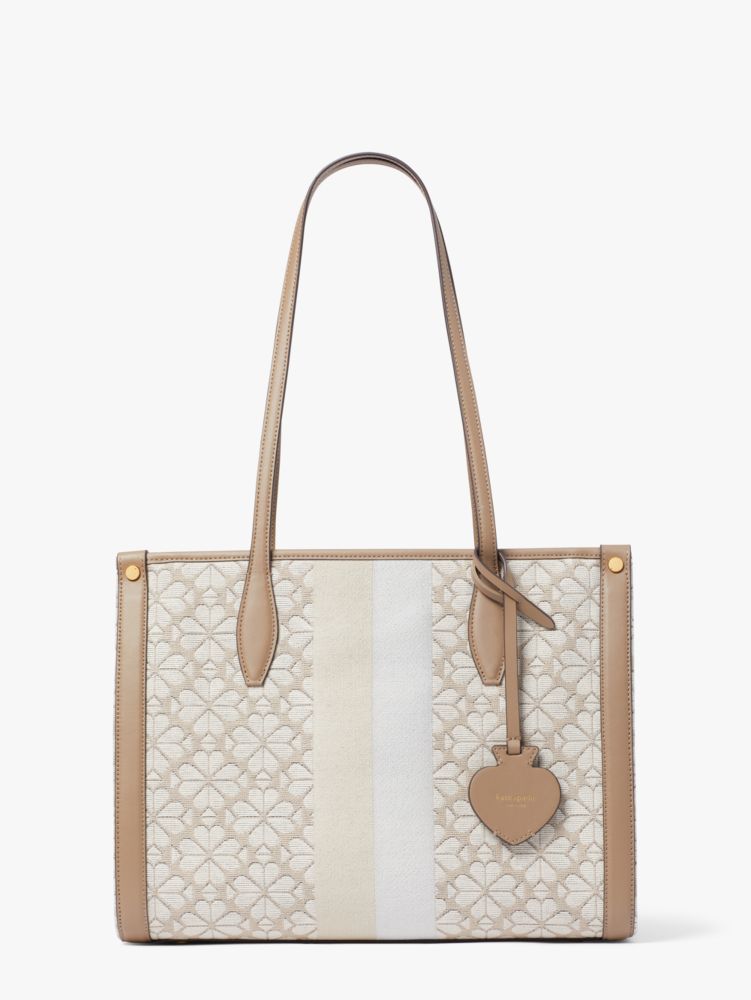 Spade Flower Jacquard Stripe Market Medium Tote | Kate Spade New York