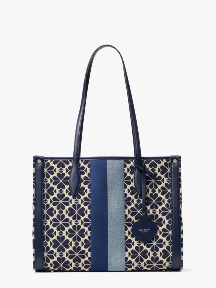 Kate Spade Manhattan Spade Flower Jacquard Tote