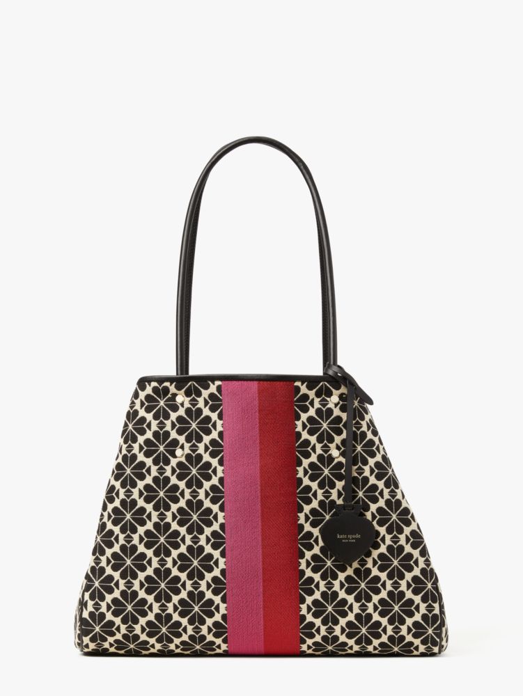 専用【極美品】KateSpade フラワージャガード エブリシング トートバニィクローゼット