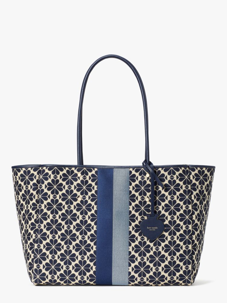 Spade Flower Jacquard Stripe Everything Large Tote | Kate Spade