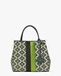 Kate Spade,Spade Flower Jacquard Stripe Everything Medium Tote,tote bags,Medium,Work,Green Multi