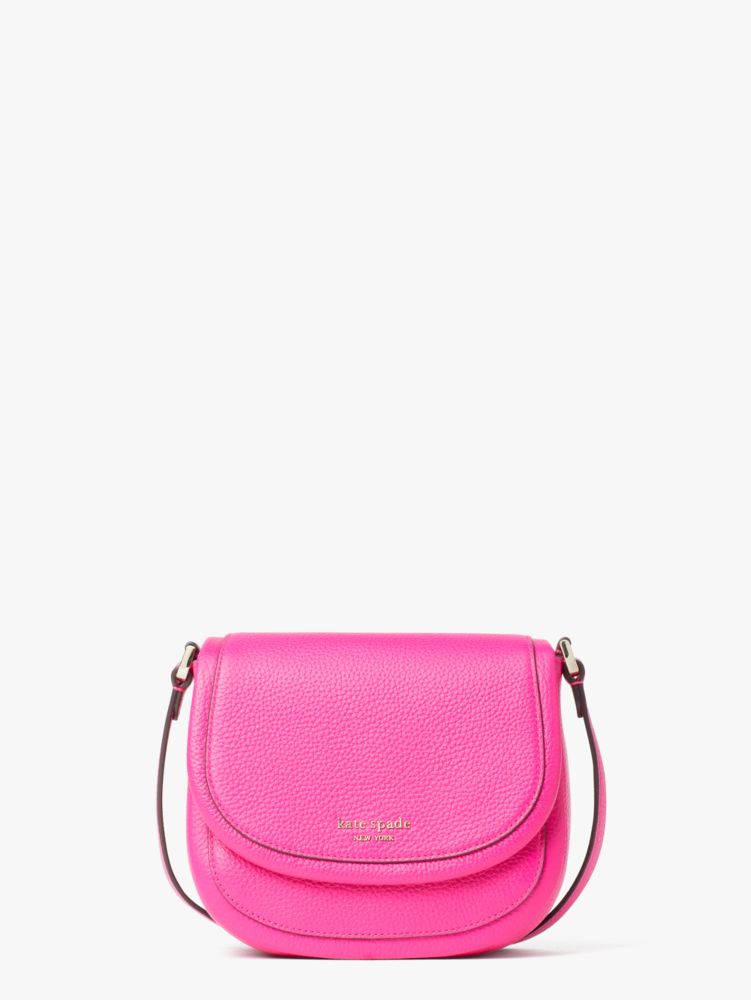 Kate spade roulette large best sale saddle bag