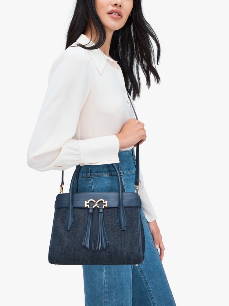 Kate spade denim clearance handbag