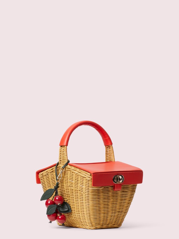 Kate spade basket handbag sale