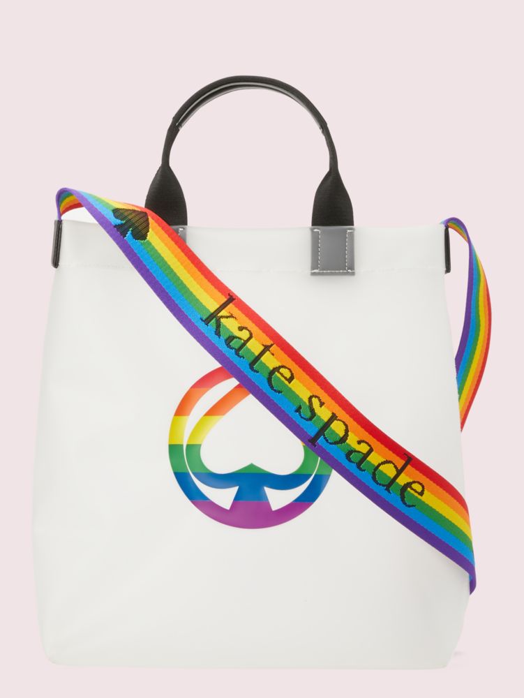 Glitter Rainbow Tote Bag by Backwater