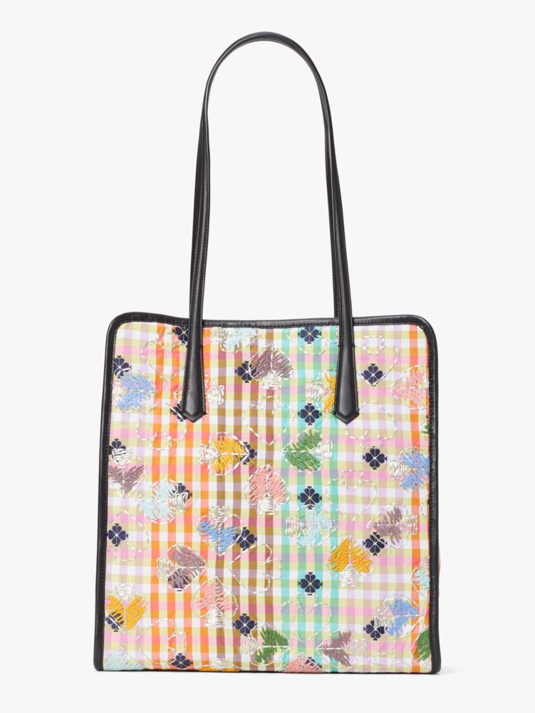 Kate Spade New York X Beams Bella Plaid Tote, , Product