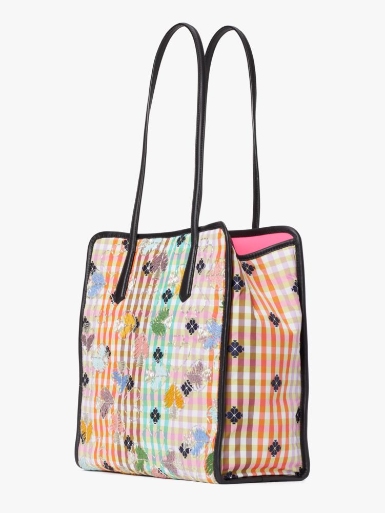 Kate Spade New York X Beams Bella Plaid Tote, , Product
