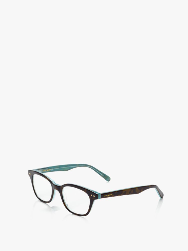 Kate Spade,rebecca readers,reading glasses,Aqua Tortoise