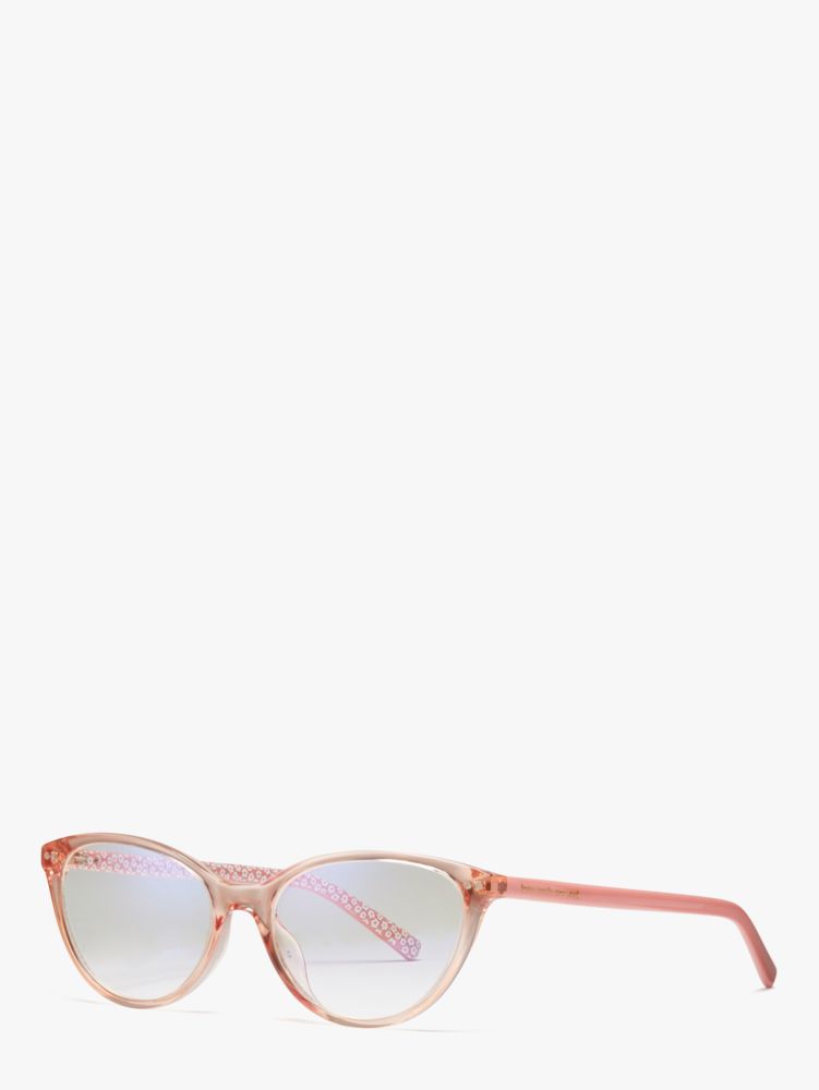Kate Spade,Roanne Readers,Cat Eye,Reading,Plastic,Word Embellishment,Logo,Integrated Nose Pads,Casual,