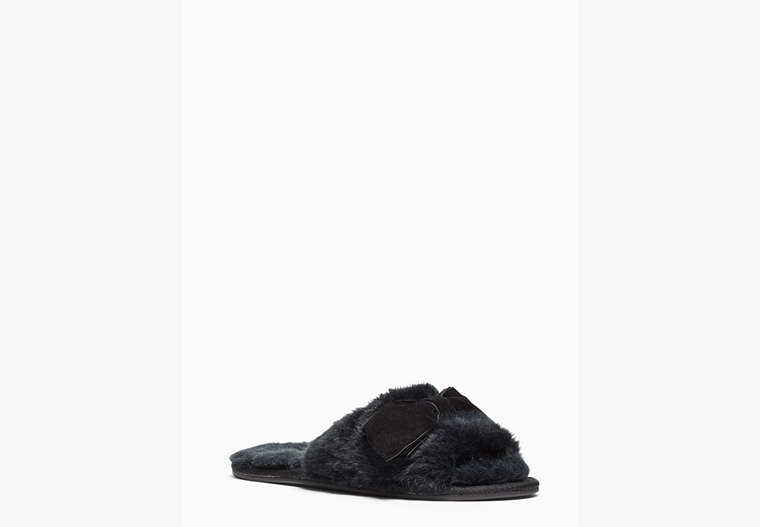 Kate Spade,parfett slippers,Black