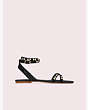 Kate Spade,liz sandals,sandals,Black/Black