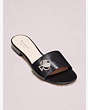 Kate Spade,ferry slide sandals,Black