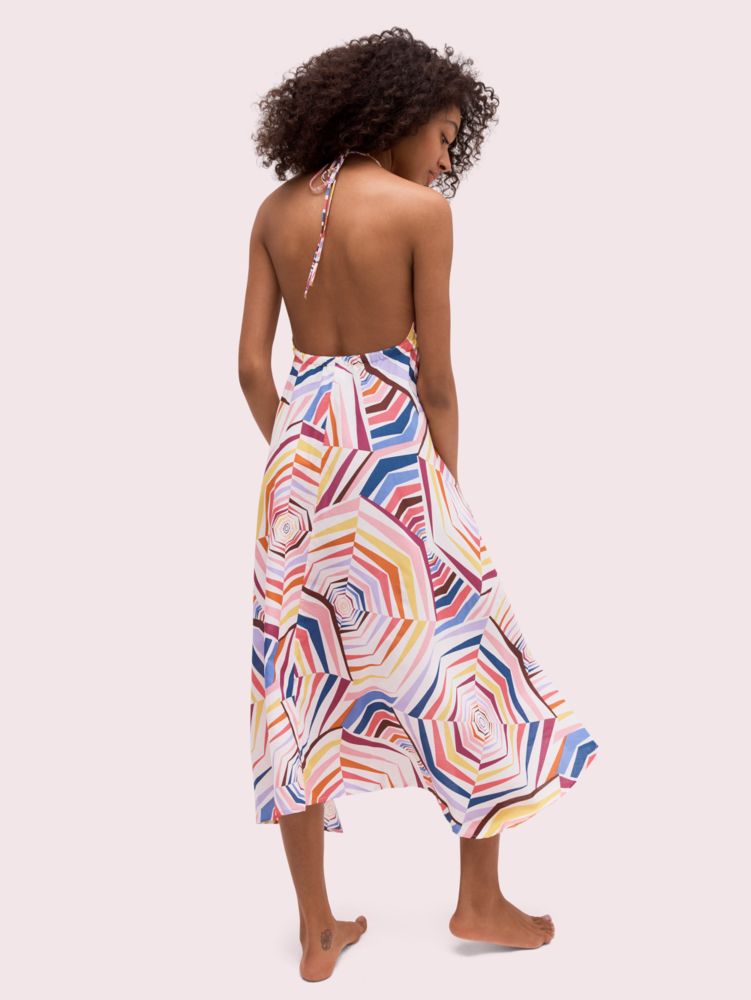 Kate Spade,Geobrella Maxi Dress Cover-up,