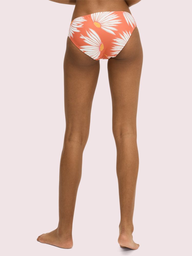 Kate Spade,falling flower classic bikini bottom,swimwear,Sparrow/Warm Vellum