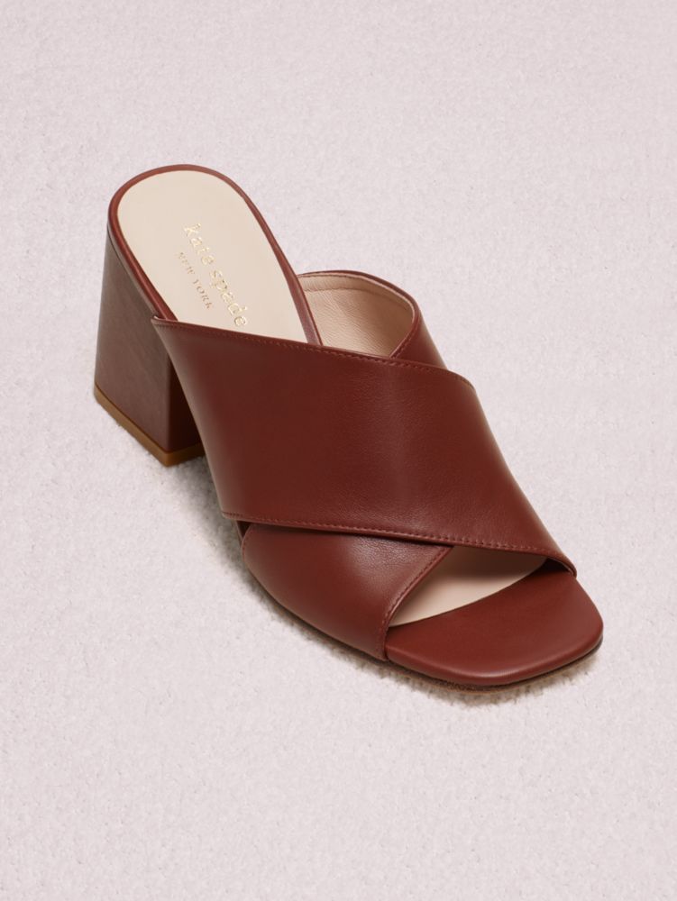 Kate Spade,venus sandals,Light Walnut