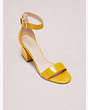 Kate Spade,susane heels,Worn Gold