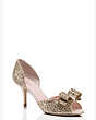 Kate Spade,sela heels,heels,Gold