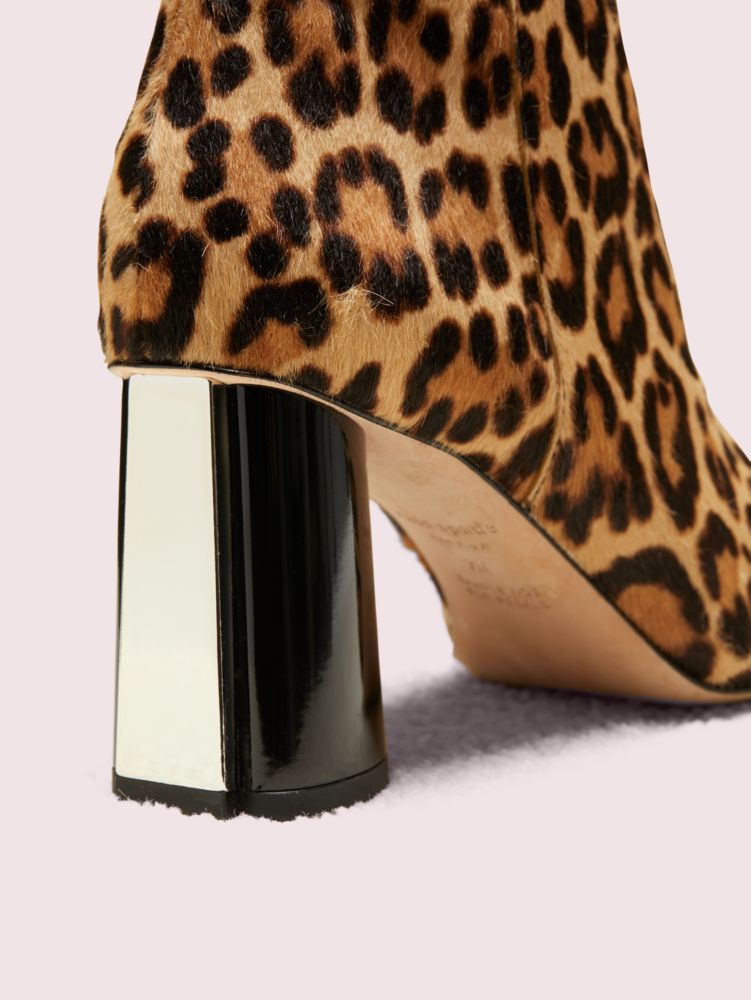 Kate spade cheap leopard booties